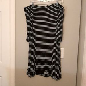 Off the Shoulder A-line Dress